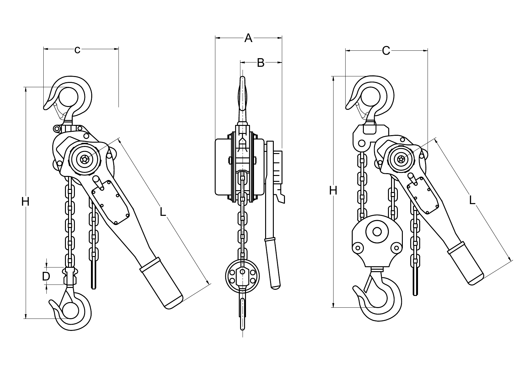 Zvedák řehtačkový ZKS-9,00 nosnost 9000kg zdvih 1,5m
