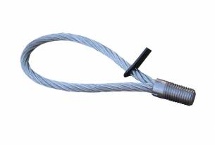 Lanový závěs oko+šroub závit M20/2T