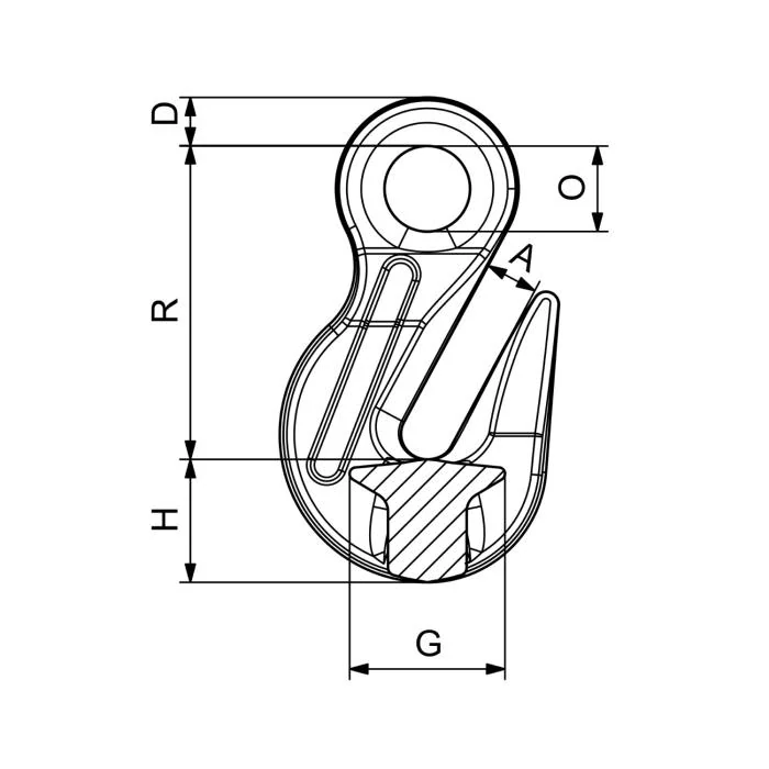 Zkracovač s okem CD13 (C42) 5 300 kg