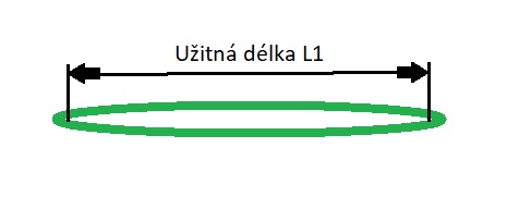 Textilní 2-závěs s háky s pojistkou/délka smyčky L1=4 m - 4200/3000 kg