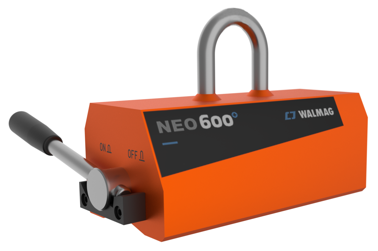Magnet permanentní břemenový NEOL600 nosnost 600/300 kg