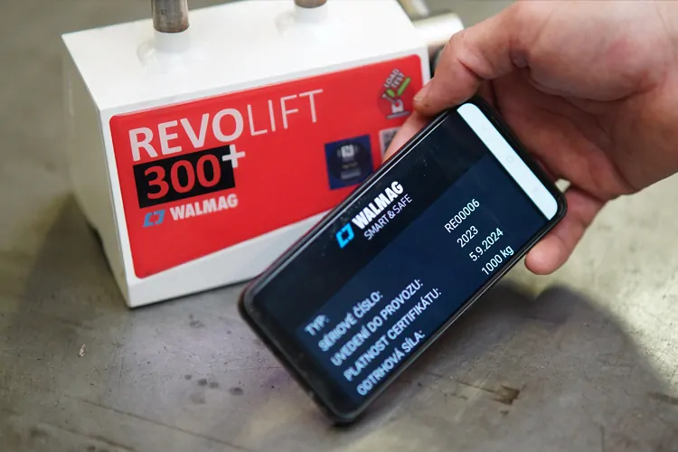 Magnet permanentní břemenový REVO150 nosnost 150/65 kg