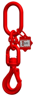 Redukce řetěz oko + hák otočný d 6/0,35 m - 1 120 kg