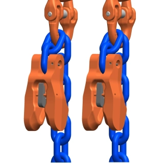 Sada 2ks zkracovačů CCLX13S na řetězový 2-závěs d 13/9500/6700 kg