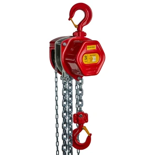 Kladkostroj řetězový ruční premium RED SPEED nosnost 3000 kg (výška zdvihu dle výběru)
