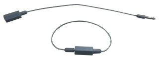 Štítkové lanko se zámkem 1,8mm/240mm CSSV18240G